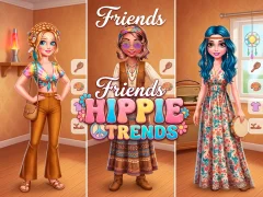 Cluiche Friends Hippie Trends ar líne