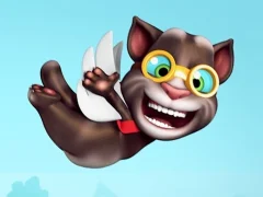 Cluiche Flappy Talking Tom ar líne