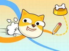 Cluiche Doge Rush Draw Home Puzzle ar líne