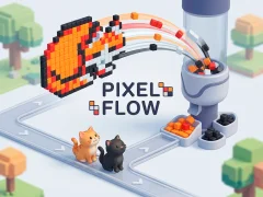 Cluiche Pixel Flow ar líne