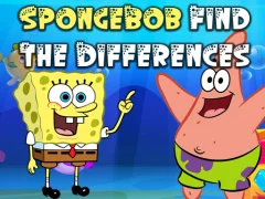 Cluiche SpongeBob Find The Differences ar líne