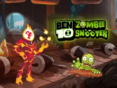 Cluiche Ben 10 Zombie Shooter ar líne