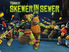 Cluiche Teenage Mutant Ninja Turtles: Skewer in the Sewer ar líne