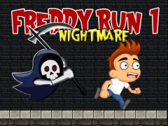 Cluiche Freddy Run 1 nighmare ar líne