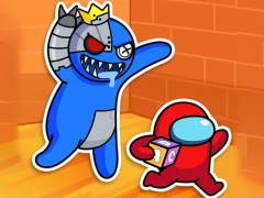 Cluiche Rainbow Friends Survival Puzzle ar líne