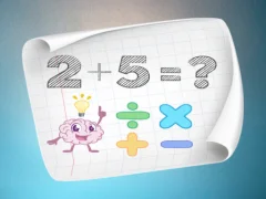 Cluiche Guess number Quick math games ar líne