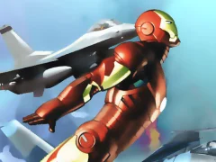 Cluiche Iron Man Plane War ar líne