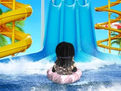 Cluiche Uphill Rush Water Park 3D ar líne