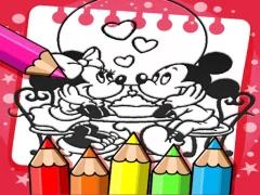Cluiche Mickey Mouse Coloring Book ar líne
