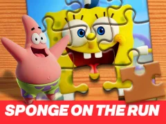 Cluiche Sponge on the Run Jigsaw Puzzle ar líne