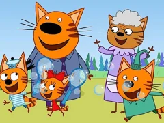 Cluiche Cat Family Educational Games ar líne