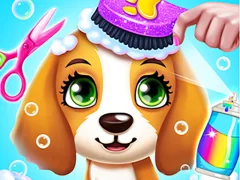 Cluiche Puppy Friends Pet Dog Salon ar líne