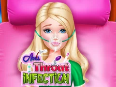 Cluiche Ava Throat Infection ar líne