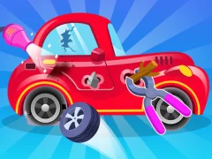 Cluiche Car Care Repair DuDu Mechanic ar líne