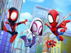 Cluiche Spidey and his Amazing Friends Swing Into Action! ar líne