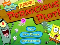 Cluiche Plankton's Pernicious Plot ar líne