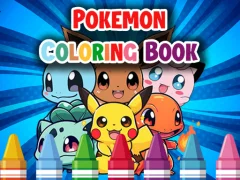 Cluiche Pokemon Coloring Book ar líne