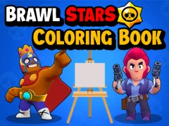 Cluiche Brawl Stars Coloring Books ar líne