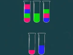Cluiche Water Sorting Color in the bottle ar líne