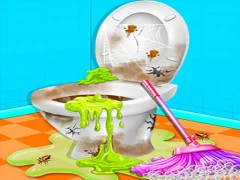 Cluiche Dirty Home Cleaning Fix ar líne