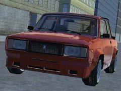 Cluiche Russian Taz Driving II ar líne