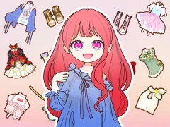 Cluiche Dress Up Sweet Doll ar líne
