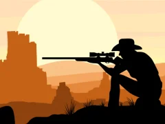 Cluiche Western Sniper ar líne