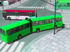 Cluiche Bus Driving 3d simulator - 2 ar líne