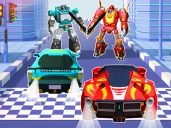 Cluiche Car Robot Transform Fight ar líne