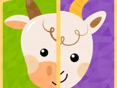 Cluiche Baby Games Animal Puzzle for Kids ar líne