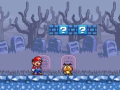 Cluiche Super Mario Bros Star Scramble 2 Ghost island ar líne