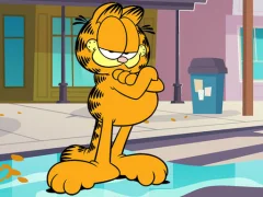 Cluiche Garfield Jigsaw Puzzle ar líne