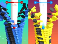 Cluiche Stack Bounce 3D ar líne