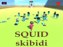 Cluiche SQUID SKIBIDI ar líne