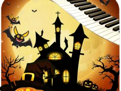 Cluiche Halloween Piano Tiles ar líne