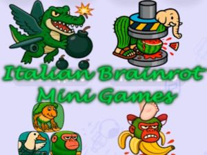 Cluiche Mionchluichí BrainRot na hIodáile  ar líne