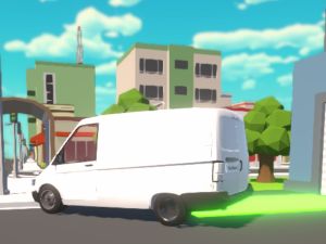 Cluiche Van Rush! ar líne
