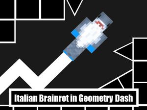 Cluiche Brainrot na hIodáile i Fleasc Geoiméadrachta ar líne