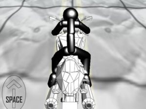 Cluiche Rásaíocht gluaisrothar Zombie Stickman ar líne