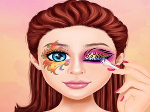 Cluiche Makeup súl draíochta ealaíne súl ar líne