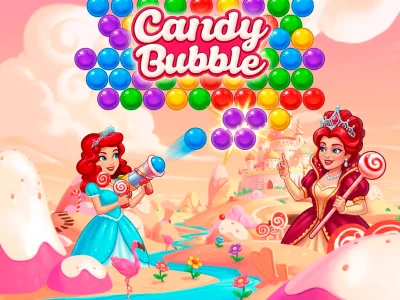 Cluiche Candy bubbles ar líne