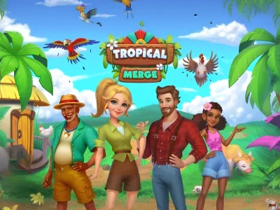 Cluiche Tropical Merge ar líne
