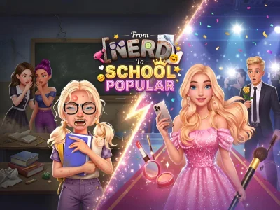 Cluiche From Nerd To School Popular ar líne