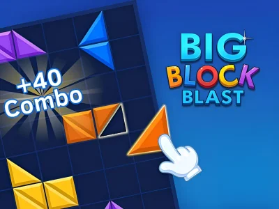 Cluiche Big Block Blast ar líne