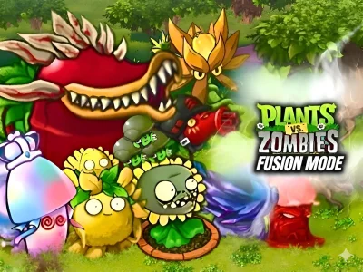 Cluiche Plants vs Zombies Fusion Mode ar líne