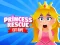 Cluiche Princess Rescue Cut Rope ar líne