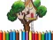 Cluiche Tree House Coloring Book ar líne