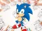 Cluiche Sonic Coloring ar líne