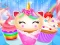 Cluiche Unicorn Mermaid Cupcake Cooking Design ar líne
