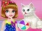 Cluiche Kitty Care and Grooming ar líne